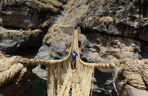 Private Qeswachaka Bridge & Four Lagoons Tour 1 Day