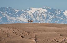 Agafay desert camel ride & sunset 