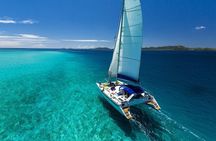 Catamaran adventure to Isla Mujeres with Snorkel,Buffet,Open Bar and Beach Club