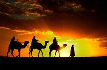 Agafay desert camel ride & sunset 