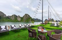Halong bay boutique cruise 2 days trip: Kayaking, swimming & caving tours