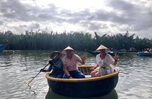 Basket Boat ride to Coconut Jungle &Hoi An city Tour,Night Market