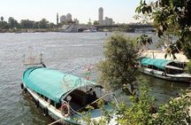 Felucca by Night in Cairo