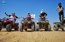 1- Hour Quad Bike Desert Safari Around Pyramids Enjoying Sunset Or Sunrise