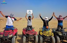 1- Hour Quad Bike Desert Safari Around Pyramids Enjoying Sunset Or Sunrise