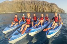 Kayaking and snorkeling