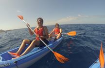 Kayaking and snorkeling