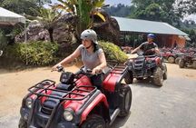 ATV Nature Off-road Ride through Rainforest with Private Pickup