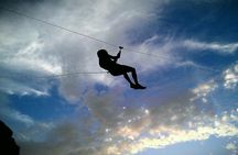 Climbing + Zipline + Via Ferrata + Cave. Adventure route in Gran Canaria