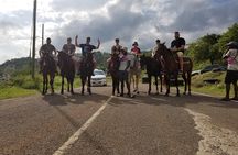 Dunn's River Falls, River Tubing, and Horseback Riding With Transportation
