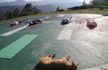  Little Adams peak Sunrise Hike and Yoga Lesson .