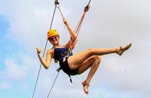 Zipline Mega Splash at Bavaro Adventure Park