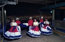 Dinner + Typical dance show at the best viewpoint in San José