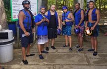 Amber cove and Taino Bay 7 Waterfall Zip lined & Dominican food