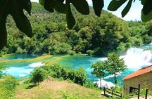 All inclusive luxury Krka waterfalls trip from Split or Trogir.