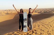 Private Morning Desert Safari with Camel Ride & Sandboarding