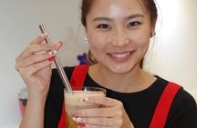 Xiao Long Bao, Pork thick soup, Bubble milk tea. Taiwan Traditional Light Meals Experience-B (Taipei Cooking Class)