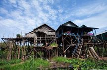Sunset tour of Kampong Phluk stilts home village on the Tonle Sap