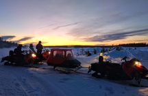 Northern Lights Night by Snowmobile (private tour)