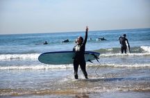 Surf lesson in Tamraght with experienced, local surf instructor
