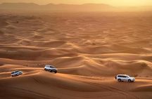 Dubai Desert Safari, Dune Bashing, Camel Ride, Sandboarding & BBQ