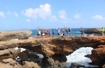 Aruba UTV, ATV Adventure to Beach with cliff jumping