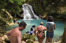 Blue Hole and Secret Falls Day Trip plus Shopping from Montego Bay Hotels