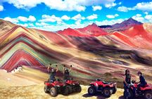ATV's in Rainbow Mountain full day