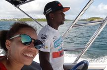 White Background Boat Tour