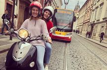 Big scooter tour of Prague, for two (audio guide)