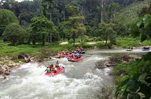 Rafting 5 km, ATV 30 Mins, Fly Fox and Jungle Tour From Phuket