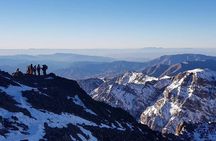 "Summit of Mont Toubkal (4167m) in PC Economy