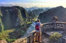 NINH BINH MEMORABLE DAY: Hoa Lu, Mua Cave, boat trip Tam Coc, Trang An optional