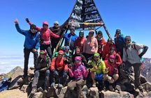 "Summit of Mont Toubkal (4167m) in PC Economy