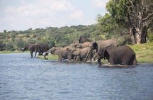 Victoria falls hotels to Chobe Safari Lodge road transfer