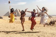 Private Half-Day Tour with Guide to Pyramids of Giza with Camel Ride