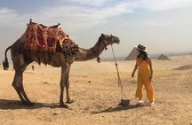 Private Half-Day Tour with Guide to Pyramids of Giza with Camel Ride