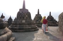 1-Day Yogyakarta Borobudur Prambanan - PRIVATE Tour with GUIDE