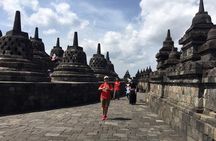 1-Day Yogyakarta Borobudur Prambanan - PRIVATE Tour with GUIDE