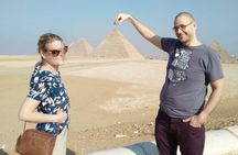 Private Half-Day guided Trip to Giza Pyramids with Camel-Riding