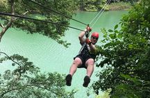 Private Cave Tubing and Zip Line Adventure Shore Excursion Tour Belize