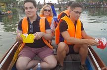 Hoi An Nightlife with Walking Tour, Night Market, Lantern Area, Sampan Boat ride