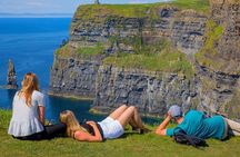 Cliffs of Moher, Aran Island & Burren tour from Galway. Guided.