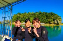 Blue Cave Introductory Dive–Private Guide, Boat Tour&Free Photos