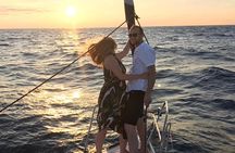 Experience Romantic Sunset Sailing on modern 36ft sail yacht from Zadar