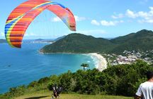 Paragliding flight with instructor in Florianópolis