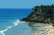 Varkala beach day trip from Trivandrum/Kovalam