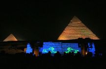 Private Sound and Light Show at Giza Pyramids