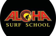 Surf with ALOHA SURF SCHOOL
