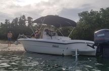 Boat Excursion in Florida Keys with Snorkeling Equipment